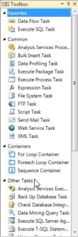 MS SQL Server Integration Services - Toolbox